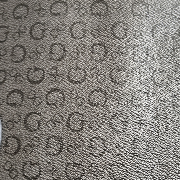 GUESS Gray Monogram Handbag - Picture 4 of 5